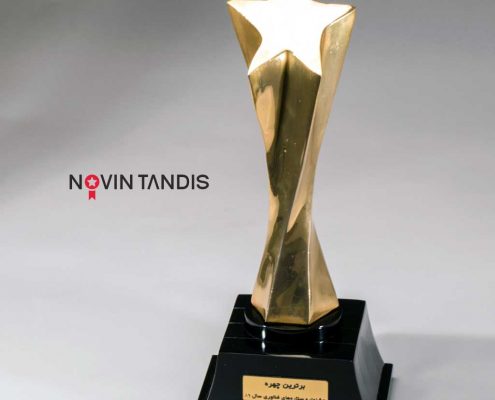 تندیس برترین چهره - نمونه تندیس - قیمت تندیس - ساخت تندیس - تندیس - نوین تندیس