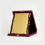 لوح چوبی چرمین زرشکی