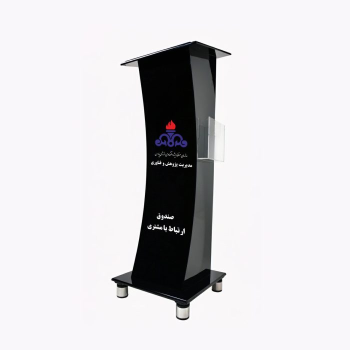 صندوق ایستاده پلکسی مشکی - Image 2